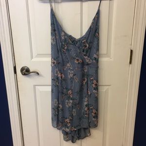 American Eagle Floral Romper